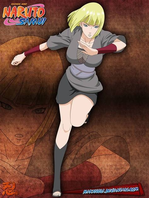 “Yes Master, as you command,” Both Kunoichi replied in loyal tones, before Samui sat on the couch, while Karui got on all fours on the ground beside the blonde, allowing Samui a good view of her ass. Samui then lifted her hand to the air and brought it down hard on Karui’s ass, causing Karui to give a yelp in pleasure. “More Samui...